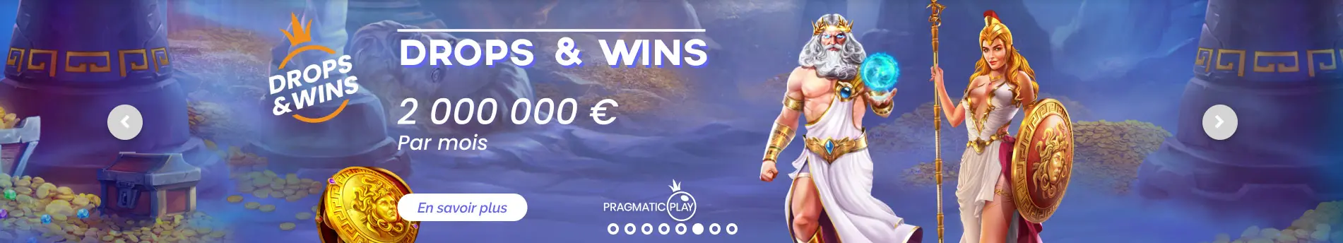 Drop and Wins Blu Vegas Casino 