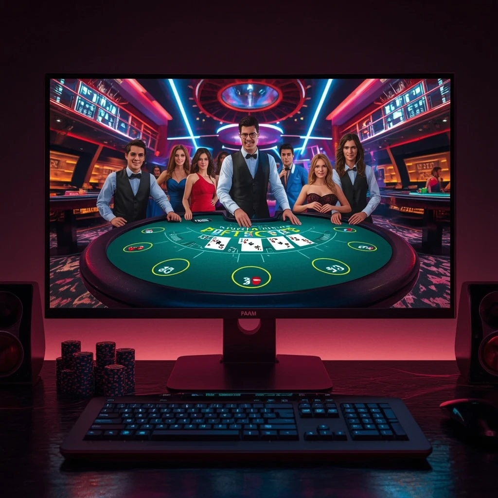 jeu de Baccarat en ligne Blu Vegas Casino